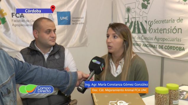 Campo Directo La FCA UNC presente en la Jornada Ganadera Agrovoz