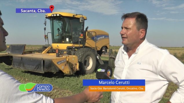 Campo Directo | Tecnología para el corte de Alfalfa