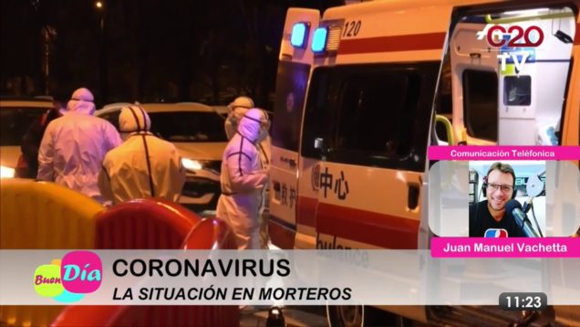 C20 Noticias | Buen Día | Comunicación Telefónica con Juan Manuel Vachetta