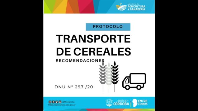 Campo Directo | Coronavirus – Recomendaciones para trasporte de cereales (Plantas de acopio)