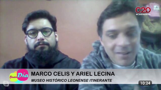Buen Día | Marcos Celis y Ariel Lencina | Museo Histórico Leonense Intinerante