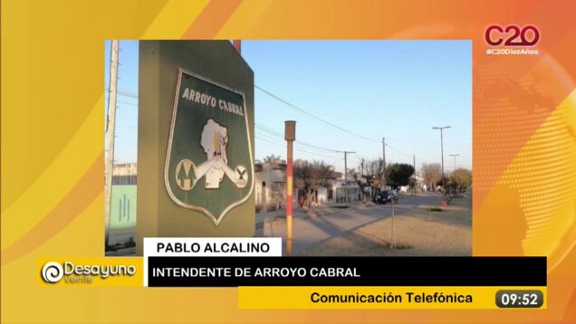 Buen Día | Pablo Alcalino – Intendente de Arroyo Cabral