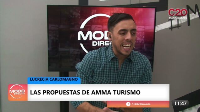 Modo Directo | AMMA Turismo – Lucrecia Carlomagno