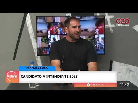 Modo Directo | Candidato a Intendente 2023 – Manuel Sosa