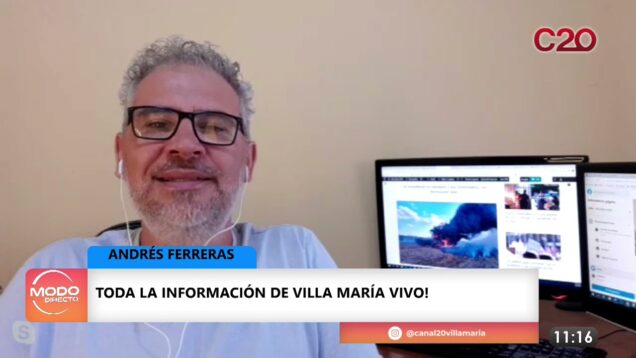 Modo Directo | Toda la información de Villa María Vivo – Andrés Ferreras
