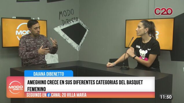 Modo Directo | Ameghino | Básquet Femenino – Daiana Dibenedetto