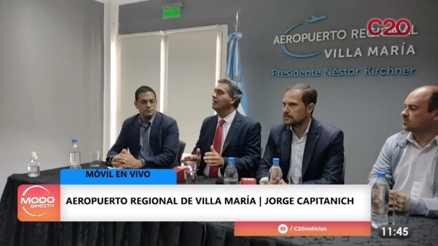 Modo Directo | En Vivo | Aeropuerto Regional – Jorge Capitanich