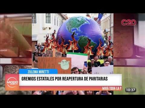 Modo Directo | Gremios piden reapertura de paritarias – Zulema Miretti