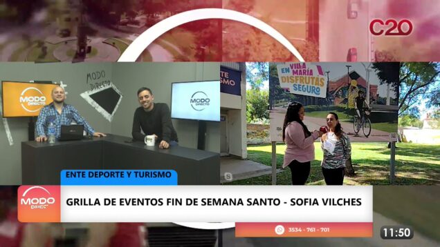 Modo Directo | Grilla de Eventos – Sofía Vilches
