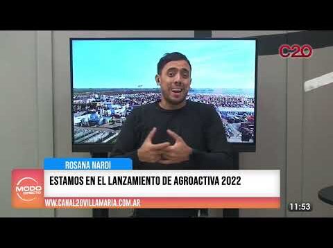 Modo Directo | Lanzamiento de Agroactiva – Rosana Nardi