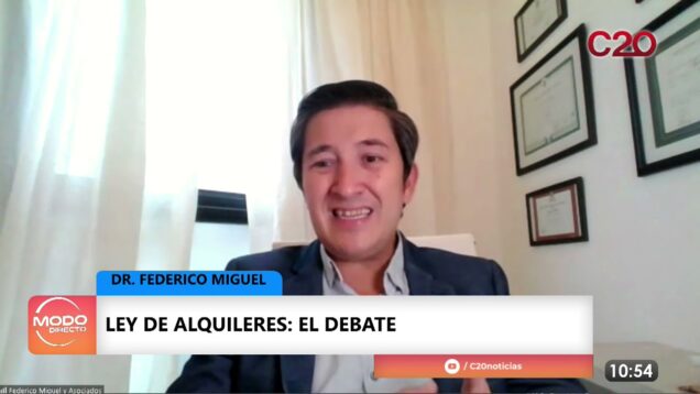 Modo Directo | Ley de alquileres – Dr. Federico Miguel