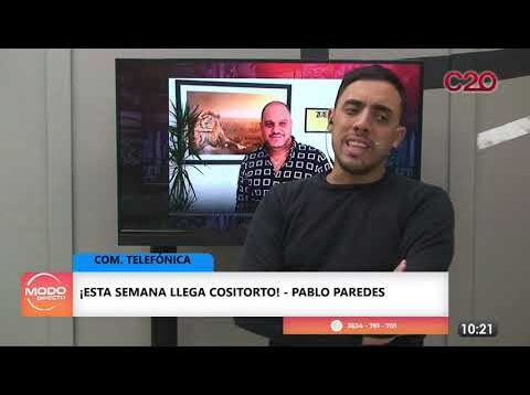 Modo Directo | Llega Cositorto – Pablo Paredes