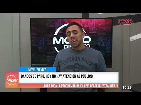 Modo Directo | Móvil en Vivo | Bancos de paro