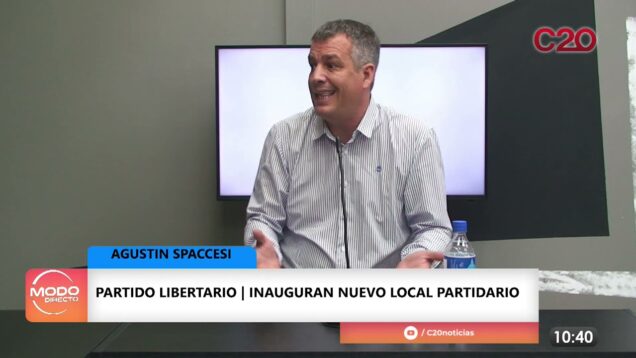 Modo Directo | Partido Libertario – Agustín Spaccesi