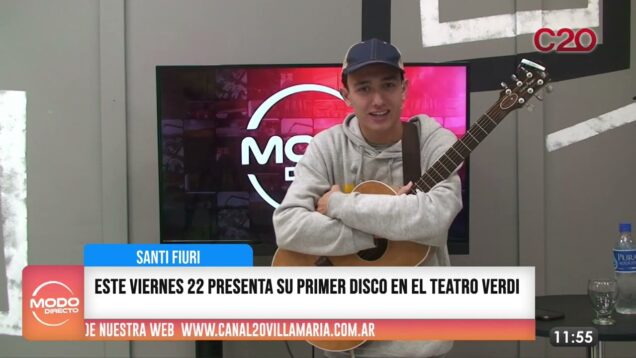 Modo Directo | Presenta su primer disco – Santi Fiuri