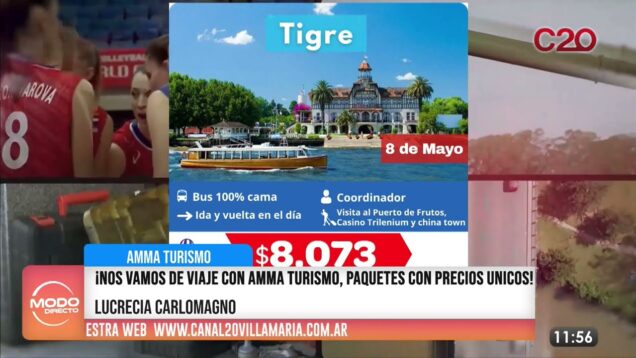 Modo Directo | AMMA Turismo – Lucre Carlomagno