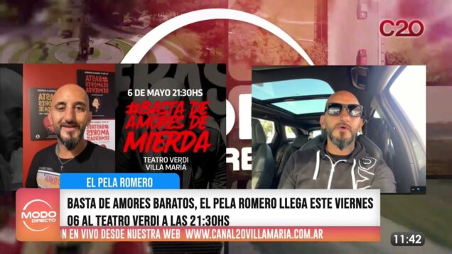 Modo Directo | Basta de amores de mierda – El Pela Romero