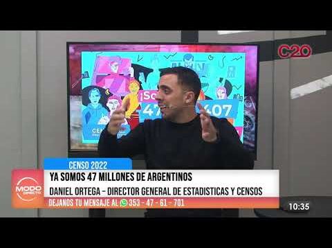 Modo Directo | Censo 2022 | 47 millones de Argentinos