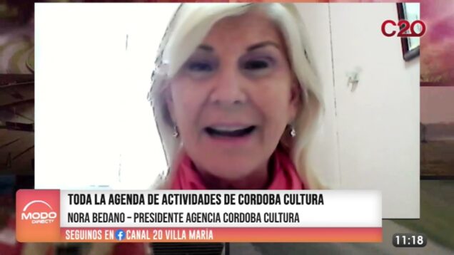 Modo Directo | Córdoba Cultura – Nora Bedano