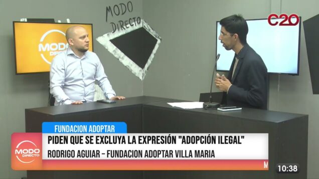 Modo Directo | Fundación Adoptar – Rodrigo Aguiar