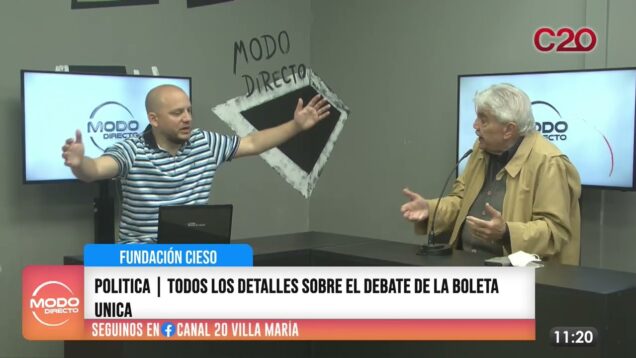 Modo Directo | Fundación Cieso | Boleta Única