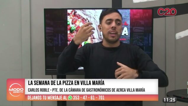 Modo Directo | La semana de la Pizza – Carlos Robles