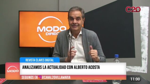 Modo Directo | Revista claves digital – Alberto Acosta