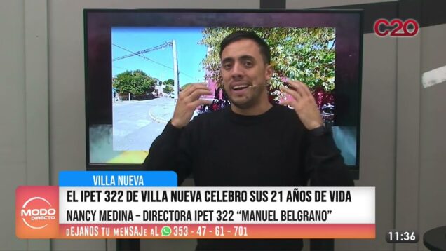 Modo Directo | Villa Nueva | IPET 322 – Nancy Medina