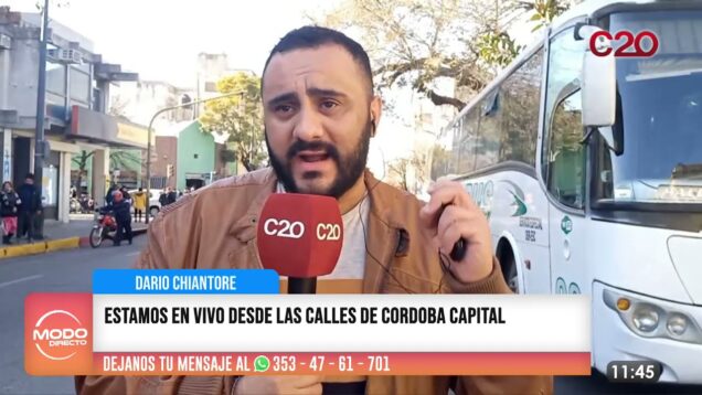 Modo Directo | Córdoba Capital – Darío Chiantore