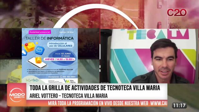 Modo Directo | La grilla de la Tecnoteca – Ariel Bottero