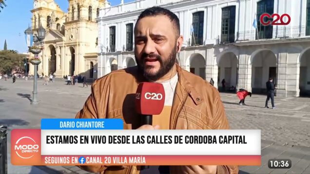 Modo Directo | Móvil en Vivo | Córdoba Capital – Darío Chiantore