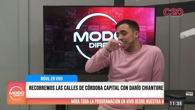 Modo Directo | Móvil en Vivo | Córdoba Capital – Darío Chiantore