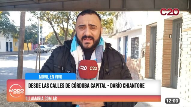 Modo Directo | Córdoba Capital – Darío Chiantore