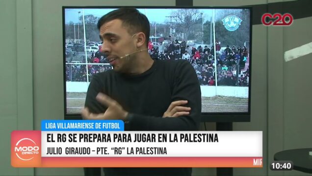 Modo Directo | La Palestina – Julio Giraudo