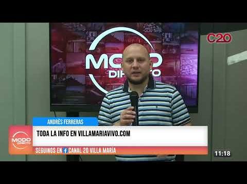 Modo Directo | Villa María Vivo – Andrés Ferreras