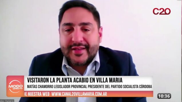 Modo Directo | Visita Planta ACABIO – Matías Chamorro