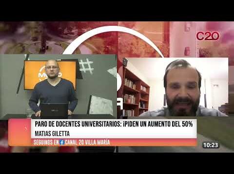 Modo Directo | Paro de Docentes – Matías Giletta