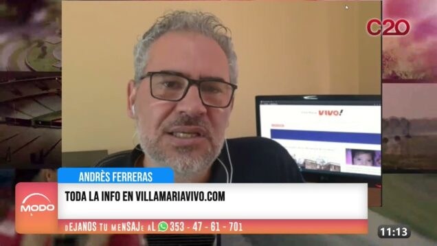 Modo Directo | Villa María Vivo – Andrés Ferreras