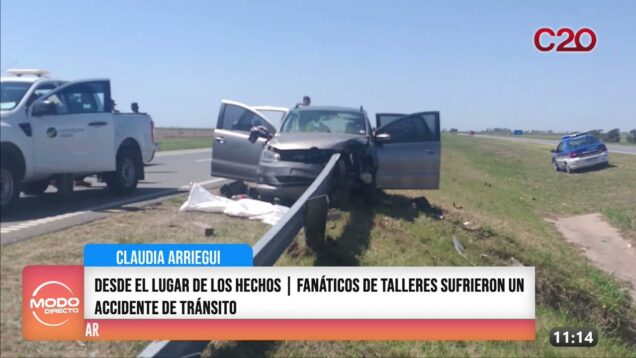 Modo Directo | Accidente de Tránsito – Claudia Arregui