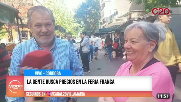 Modo Directo | Móvil en Vivo | Córdoba Capital – Darío Chiantore