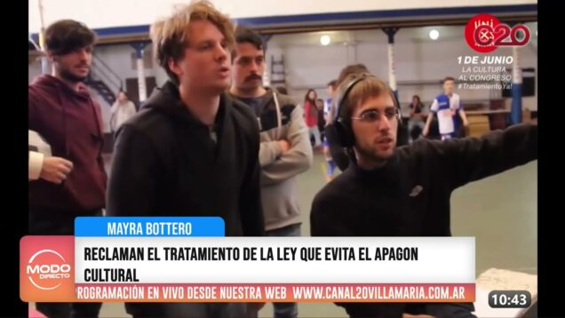 Modo Directo | Tratamiento de Ley – Mayra Bottero