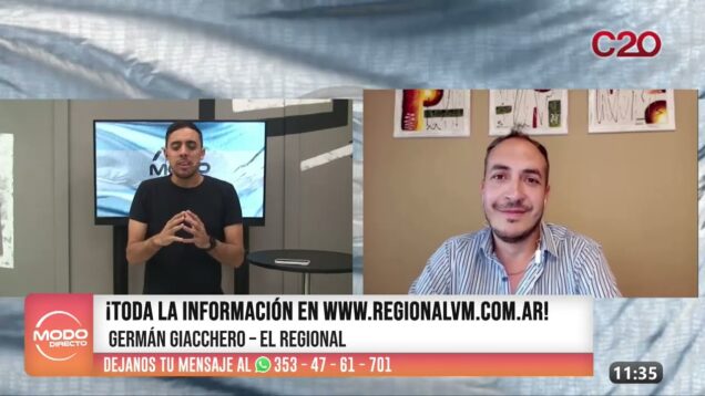 Modo Directo | La Información De El Regional Con Germán Giacchero