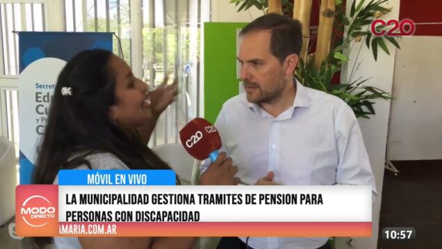 Modo Directo | La Municipalidad Gestiona Tramites De Pension Para Personas Con Discapacidad