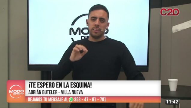 Modo Directo | Villa Nueva – Adrián Buteler