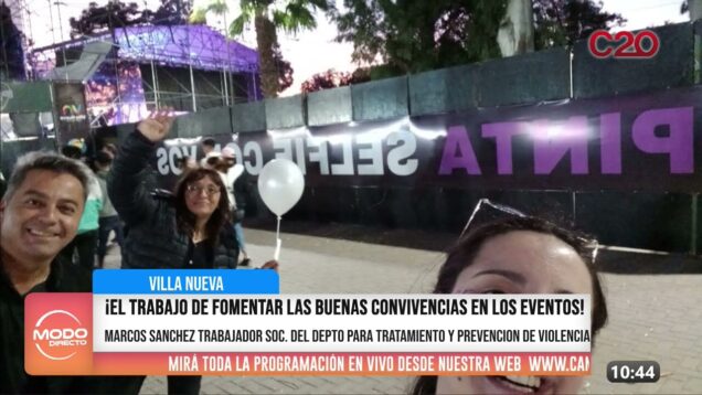 Modo Directo | Villa nueva: ¡el trabajo de fomentar las buenas convivencias en los eventos!