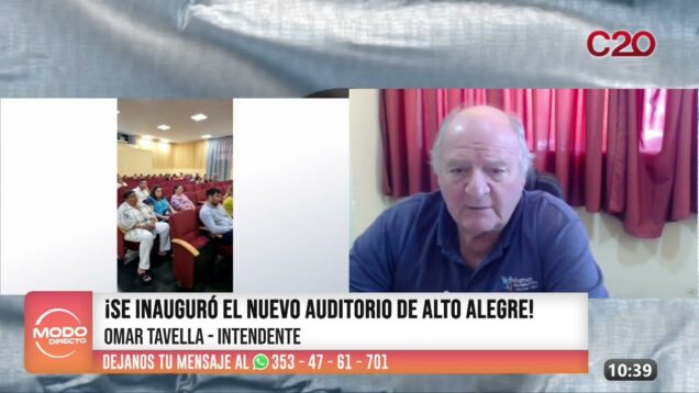 Modo Directo | Alto Alegre – Omar Tavella