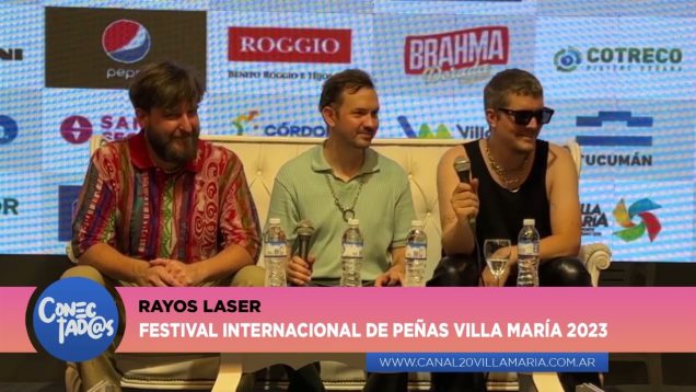 Conectadas | Festival de Peñas – Rayos Laser