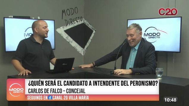 Modo Directo | Cadidato Peronista – Carlos De Falco
