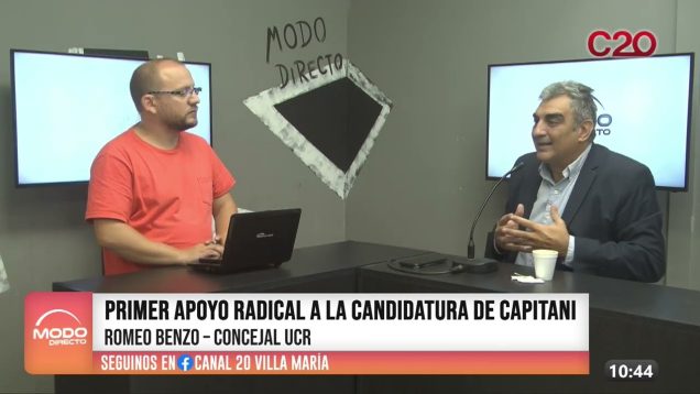 Modo Directo | Concejal UCR – Romeo Benzo