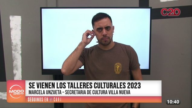Modo Directo | Talleres culturales – Marcela Unzueta